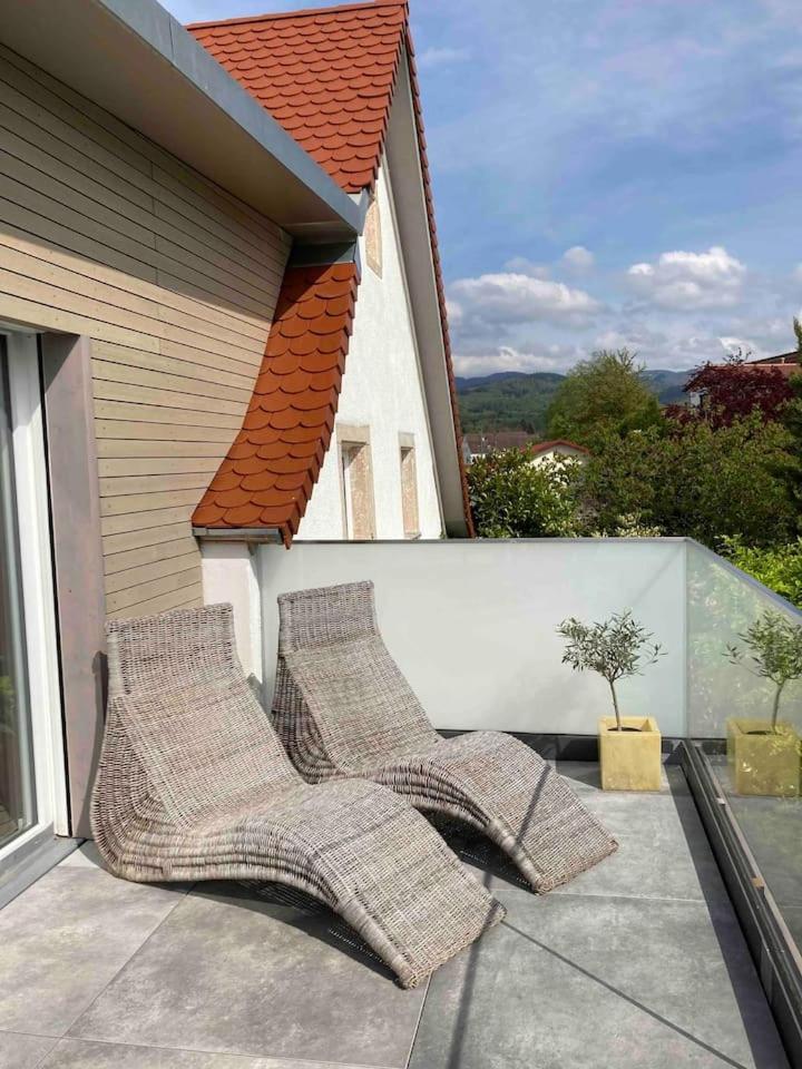 Ferienwohnung Neues Penthouse-Loft Mit Konuskarte Fuer Gratis Oepnv Ehrenkirchen Exterior foto